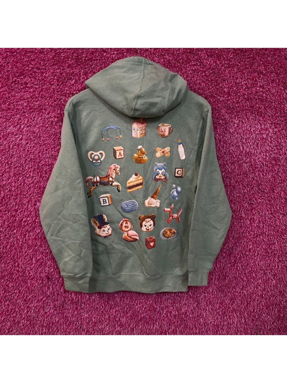 Melanie Martinez Cry Baby Anniversary Zip-Up Hoodie Small